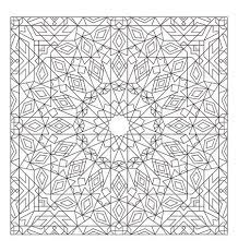 These mosaic coloring pages for adults are completely free but you may only use them personally. Stress Less Coloring Mosaic Patterns Geometric Coloring Pages Pattern Coloring Pages Mandala Coloring Pages