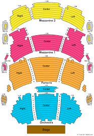 kodak theatre ca seating chart