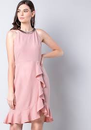 Free* and fast delivery available. Ruffle Dresses Buy Ruffle Dress For Women Online Faballey