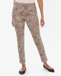 So Slimming Juliet Leopard Print Ankle Pants