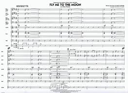 Fly Me To The Moon In Other Words 4 Horn Combo Easy