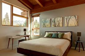 Sliding doors give you access to a spacious deck. Whistler Mountain Modern Contemporary Bedroom Vancouver By Kardum Design Studio Houzz