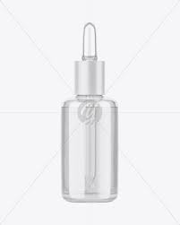 Cosmetic Clear Glass Dropper Bottle Mockup In Bottle Mockups On Yellow Images Object Mockups