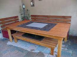 Denn seien wir ehrlich, gartentische die uns aus dem handel gefallen, sind meistens sehr teuer. Toom Kreativwerkstatt Riesen Grilltisch Mit Integrierter Feuerstelle