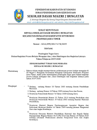 Maybe you would like to learn more about one of these? Surat Tugas Mengajar 2019 2020