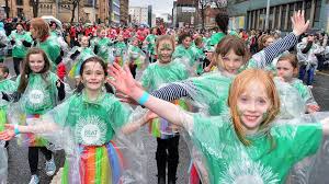 Patrick, an irish saint who helped convert the people of ireland to christianity. St Patrick S Day Sees Global Landmarks Go Green Bbc News