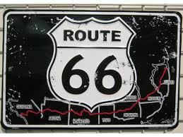 More images for route 66 map how long to drive » Route 66 Map Karte Blechschild 20x30cm Countries And Travel Decor Tech Gmbh