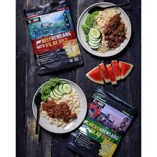 Darextravel.com situs kumpulan berita travel makanan dunia saat ini. Makanan Untuk Travel Beef Rendang Ayam Merah Nasi Tomato Shopee Malaysia