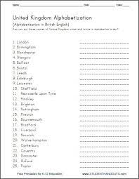 0 ratings0% found this document useful (0 votes). United Kingdom Cities In Abc Order Printable Worksheet Student Handouts