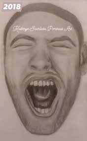 Progress of mac miller drawing over time