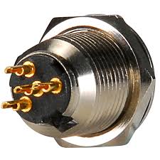 10k resistor pin 3 to pin 4, 200pf capacitor pin 1 to pin 4, 200pf capacitor pin 2 to pin 4, crimp fingers to shield, use w5 type headset. Amphenol Ag4mcc 4 Pin Mini Xlr Male Chassis Connector
