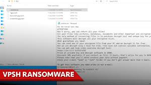 Toturial untuk melindungi data anda dari virus ransomware,menggunakan antivirus bawaan windows 10 #tips#software#ransomwarevirus#. Vpsh Virus Vpsh File Ransomware Removal Decryption Guide Geek S Advice
