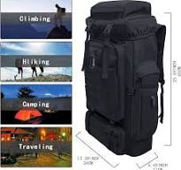 Ogetok 80L Camping-Wanderrucksack, Großer Survival-Jagdrucksack Herren,  wasserdichter taktischer Rucksack für Herren und Damen, leichter ...