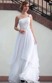 Stock Availableone Shoulder Floor Length Ladies Western Wear Evening Dresses 30665 You Can Party Dresses For Women Formal Evening Dresses White Evening Dress