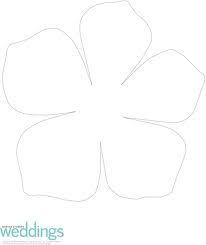 Hydrangea Flower Template Flower Template Flower Petal Template Flower Drawing
