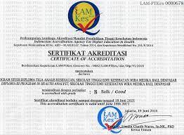 Sekolah tinggi ilmu kesehatan bakti tunas husada. Diii Analis Kesehatan Stikes Wira Medika Bali