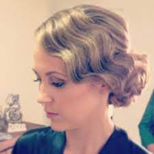 Harpier Mobile Hair Makeup Stylists Brisbane Gold Coast And Sunshine Coast Www Harpier Com Vintage Fingerw Bridal Hair Up Hair Styles Wedding Hairstyles