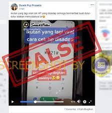 Kabar bohong ini pun menjadi perhatian warganet dan bahkan ada beberapa dari mereka yang sempat percaya. Cek Fakta Hoaks Cara Mengecek Hp Disadap Merdeka Com