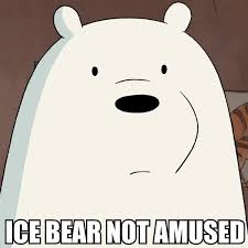 Ice Bear Meme By Cyberfox On Deviantart Ice Bears Ice Bear We Bare Bears Bear Meme