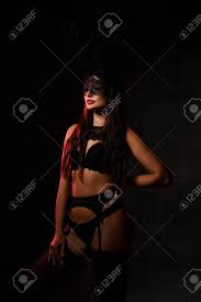Ada set, lingerie set, lace corset, exclusive piece, boudoir lingerie, sensual and cute lingerie, translucent lingerie, garter belt corset. Gorgeous Brunette Woman In Black Lace Sexy Lingerie Garter Belt Stock Photo Picture And Royalty Free Image Image 142893490
