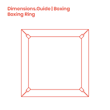 Boxing Ring Dimensions Drawings Dimensions Guide
