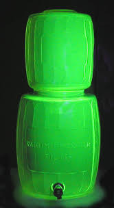 With a lot of work, uranium could be separated thorium is easier to mine and handle than uranium but uranium is very safe anyway. Radium Emanator Filter Jar Ca 1930