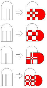 Paper Weaving Hearts Easy Paper Crafts Paper Weaving Paper Hearts