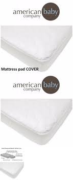 Crib Mattresses 117035 Toddler Mattress Cover Waterproof Fitted Crib Pad Cover For Baby Girls Boys Buy It Now On Baby Mattress Mattress Pad Cover Pad Cover