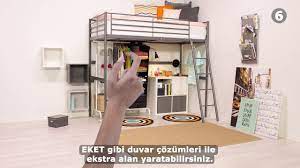 Erkek genç odası modellerinden biri olan dekorister exclusive lost tekzen genç odası takımı ahşap görünümü ile modaya ayak uyduran bir set olarak sunuluyor. Ikea Kucuk Alanlar Icin 7 Adimda Duzenli Bir Yatak Odasi Youtube