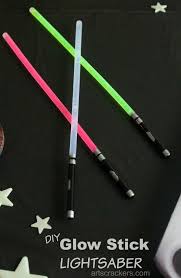 Glow Stick Lightsaber Craft Lego Star Wars Party Star Wars Party Star Wars Crafts