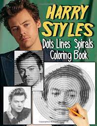 Harry styles spiral coloring page. Harry Styles Dots Lines Spirals Coloring Book Adults Harry Styles Coloring Books For Stress Relief And Relaxation Paperback June 12 2020 Buy Online In Isle Of Man At Isleofman Desertcart Com Productid 207674579