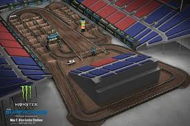 2020 Supercross Track Maps