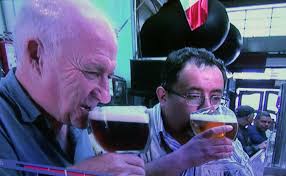 FFFind: An unusual square beer glass in Rick Stein's Road to Mexico