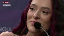 Eden Golan (Israël) chante "Hurricane" à la demi-finale de l'Eurovision  2024