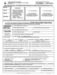 One example would be filipinos who serve in the u.s. Petition For Dual Citizenship Form Fill Out And Sign Printable Pdf Template Signnow