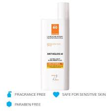 La Roche Posay Anthelios 60 Face Sunscreen For Combination Skin Spf 60 Ulta Beauty Face Sunscreen Paraben Free Products Fragrance Free Products
