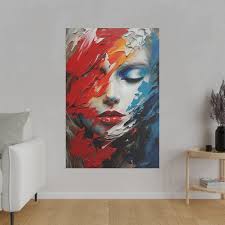 Liberty Impasto Oil Painting Printed