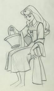 Art Of Animation Aurora Marc Davis Disney Art Drawings Animated Drawings Disney Drawings