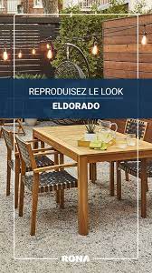 Tendance Mobilier De Jardin El Dorado Acacia Wood Furniture Exterior Cladding Outdoor Furniture Sets