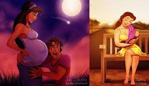 #50 shades of grey #50 nuances de grey #50 nuances de conneries #et mon cul il est bien écrit ? A Quoi Ressembleraient Nos Princesses Disney Preferees Si Elles Etaient Jeunes Mamans So Busy Girls