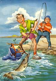Pin By Ann Karin Myhre On Illustration Humor Fish Art Fishing Humor Funny Art