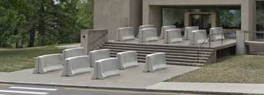 Versions with double base 600×1000 l=2000. Type A Barrier Herbert F Johnson Museum Of Art