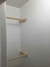This article is about how to install a closet rod. Redesign A Normal Closet As A Walk In Closet Merrypad