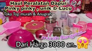 Harga alat dapur ini hanya berkisar sekitar 50 ribuan, namun walaupun harganya terjangkau, panci ini memiliki lapisan anti lengket terbaik, dengan kekuatan anti panas yang terbaik. Haul Perlengkapan Dapur Pinky Unik Lucu Murah Meriah Di Sulsel Youtube