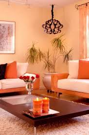 Dipped In Peach Monochromatic Rooms Peach Living Rooms Living Room Orange Monochromatic Room