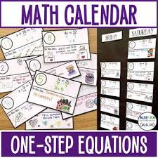 This Calendar Activity Can Be Used For Any Month Of The Year Students Solve A One Step Equation To F In 2020 Calendar Math One Step Equations Math Games Middle School
