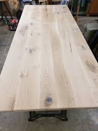 Table Tops For Home Or Restaurant Pub Tables Rustic White Oak Etsy White Oak Table Solid Wood Table Tops Table Tops