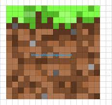 Minecraft Pixel Art Templates Dirt Block Minecraft Quilt Pixel Art Pixel Art Templates