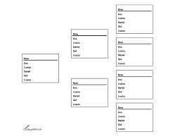 Family Tree Chart Download And Print Pdf Form