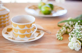 House Of Rym Tu Es La Vague Cup And Arbour Harbour Saucer Available At Northlight Tea Cups Video Maker Animoto Video
